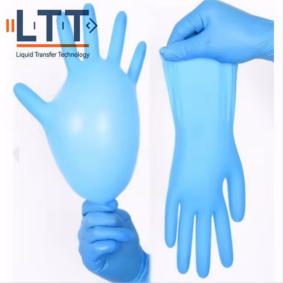 Cheapest Disposable Blue Color Pure Nitrile Glove Nitrile High Quality Disposable Latex/Nitrile Examination Protective Glove Powder Free